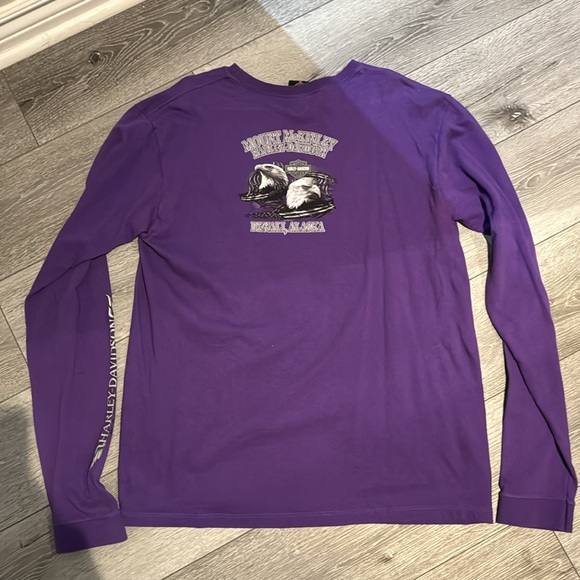 Harley Davidson Long Sleeve 2XL - Picture 2 of 4